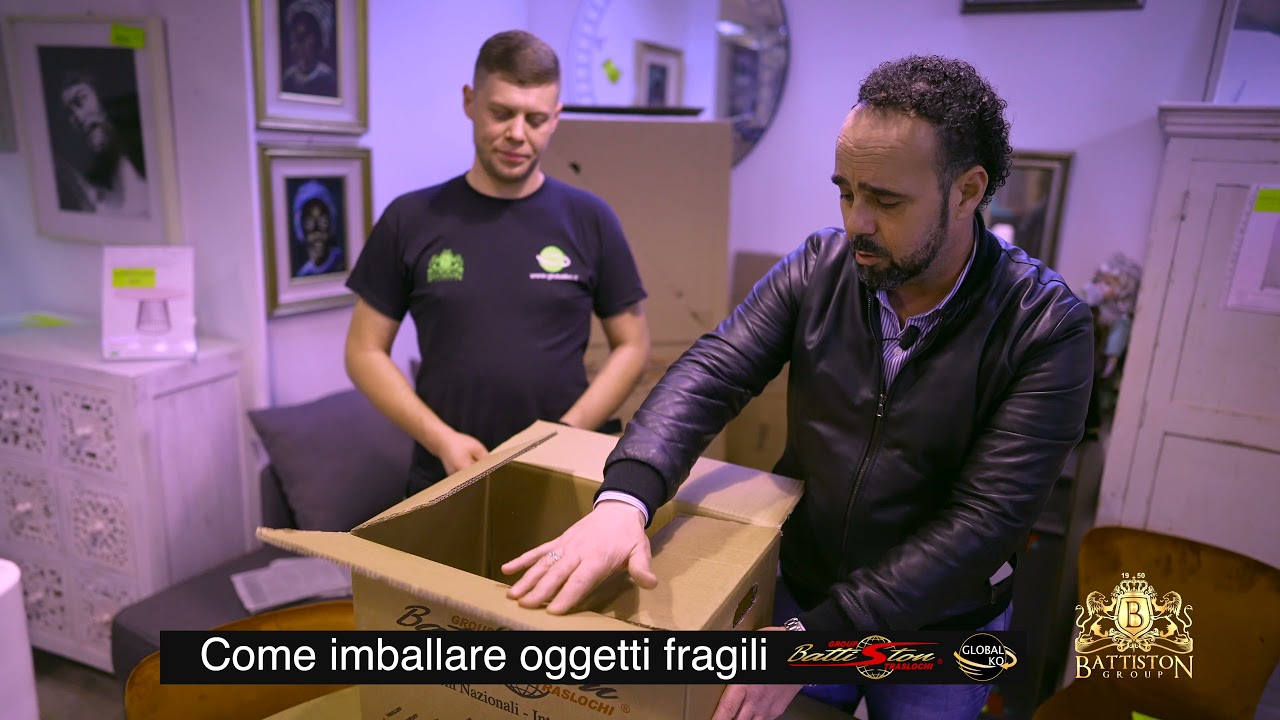 Come imballare e spedire oggetti fragili