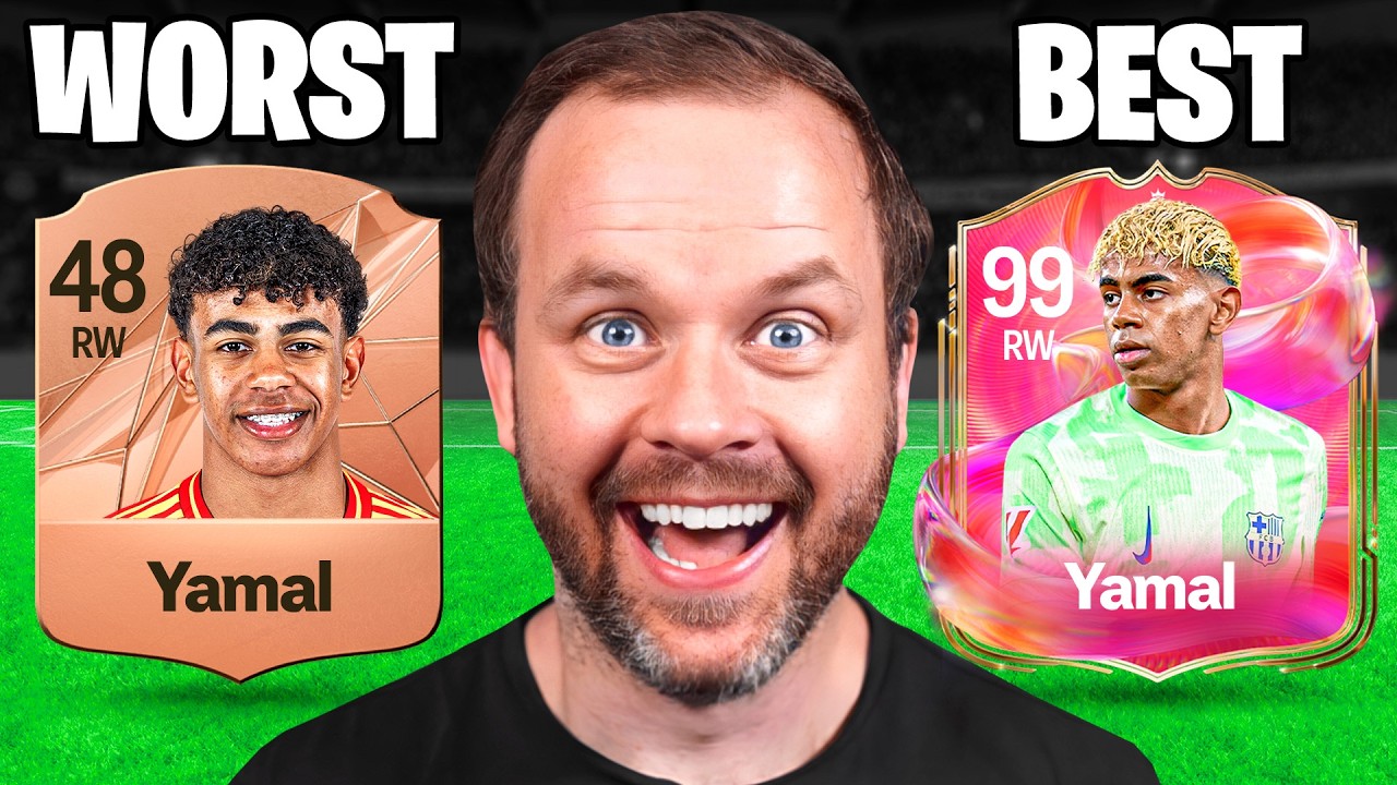 I Scored with EVERY Yamal Card