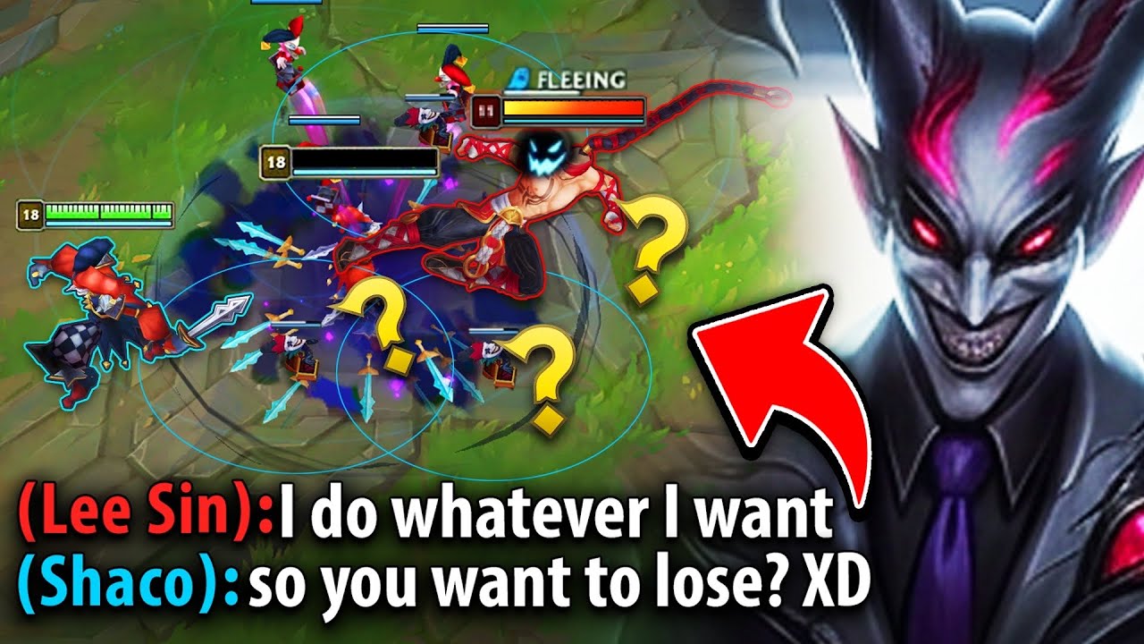 Delusional Lee Sin gets the Pink Ward Shaco treatment