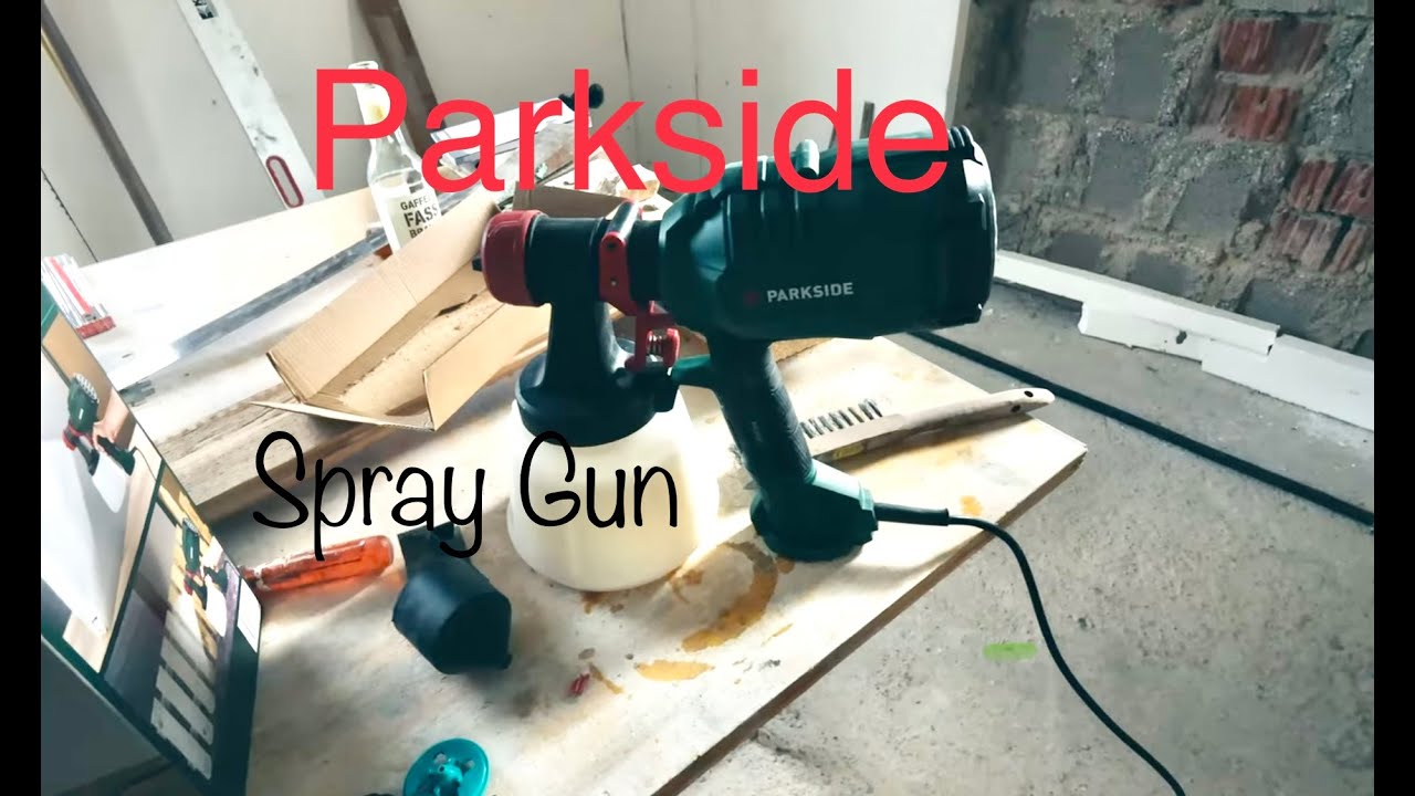 Parkside HVLP Farbsprühpistole Test