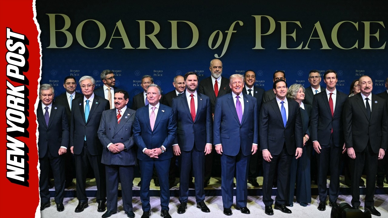 President Trump’s Board of Peace Poses for First Family Photo