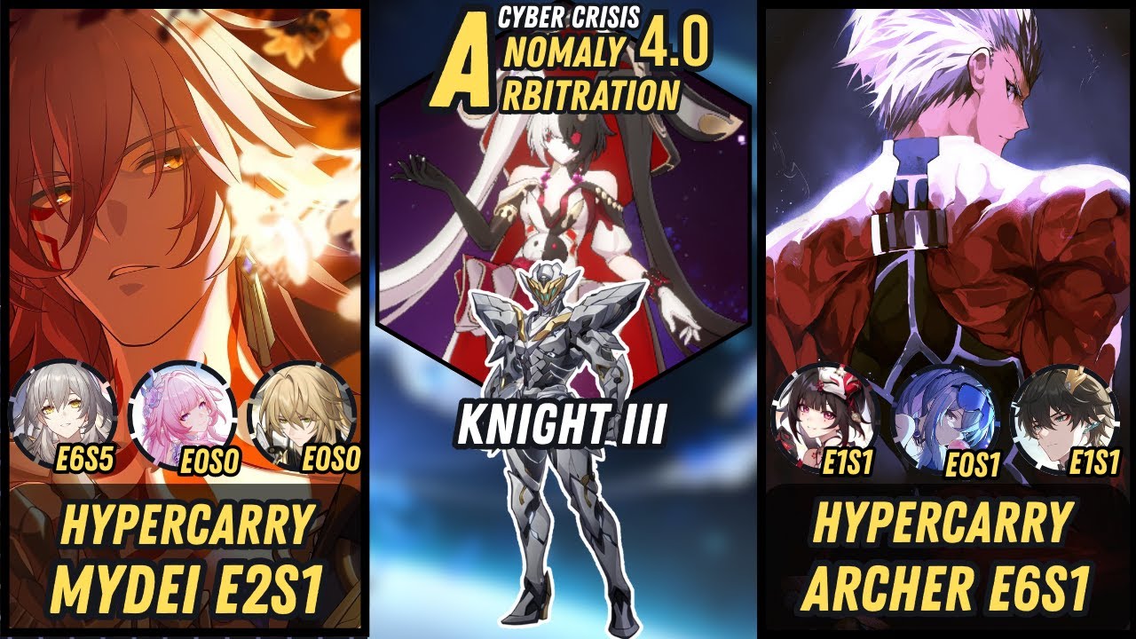V3 | Hypercarry Mydei E2S1 x Hypercarry Archer E6S1 | Anomaly Arbitration 4.0 #sparxie #yaoguang