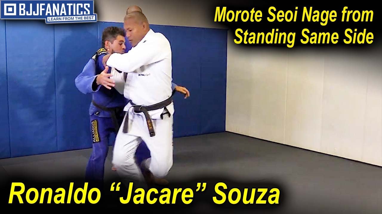 Morote Seoi Nage from Standing Same Side by Ronaldo Jacare Souza