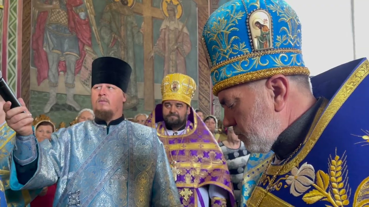 Sfințirea bisericii „Tuturor Sfinților” din s. Unțești, r. Ungheni