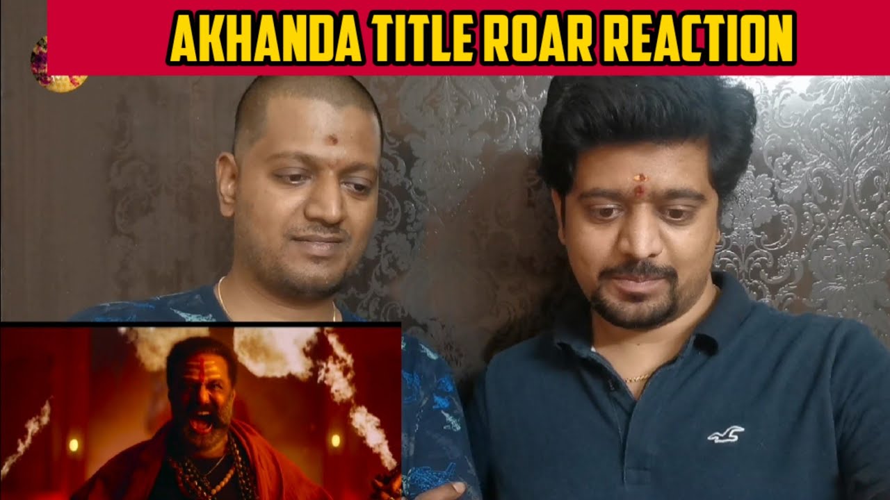 Akhanda | BB3 title roar | Nandamuri Balakrishna | Boyapati Sreenu