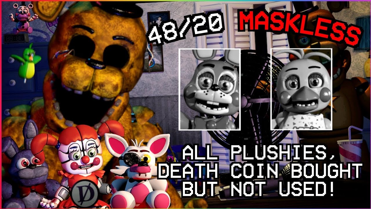 (ПЕРВЫЙ В МИРЕ) UCN — режим 48/20 без масок, все плюшевые игрушки, монета смерти куплена, но не и...