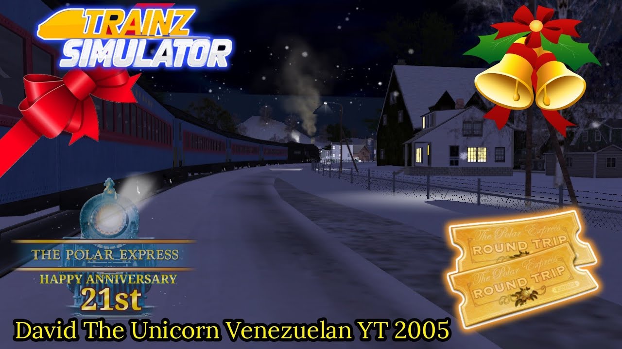 Trainz   The Polar Express 20th Anniversary Remake Part 1 All Aboard & Billy House - 2025