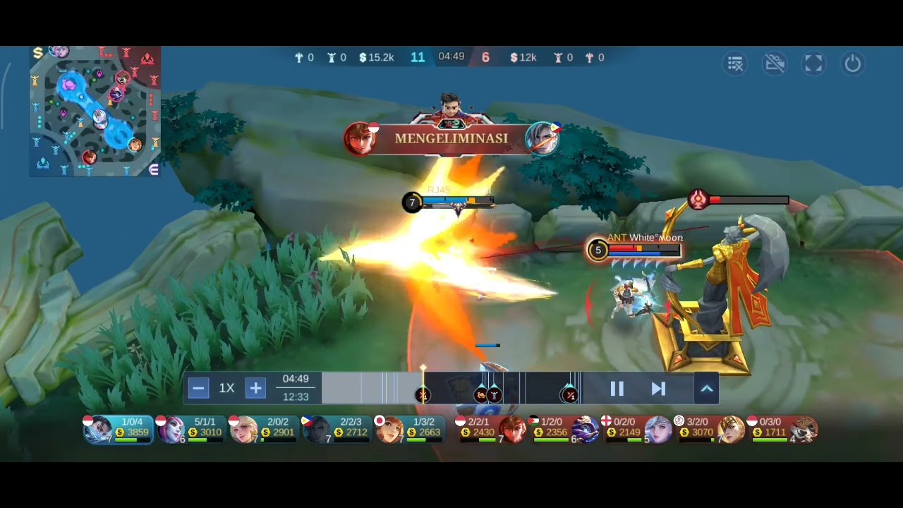 LICIN GINI GRANGER GW!!! GAMEPLAY GRANGER - Mobile Legends