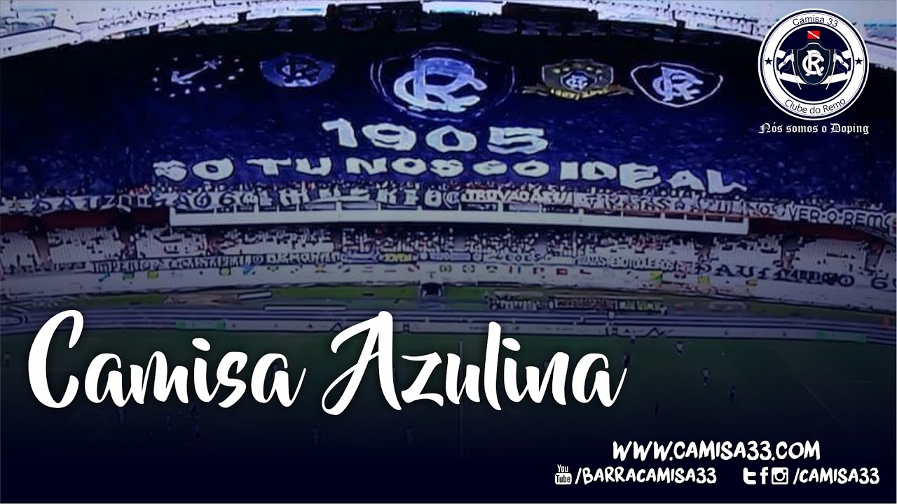 Camisa 33 - Bandeirão - Camisa Azulina [RExpa]