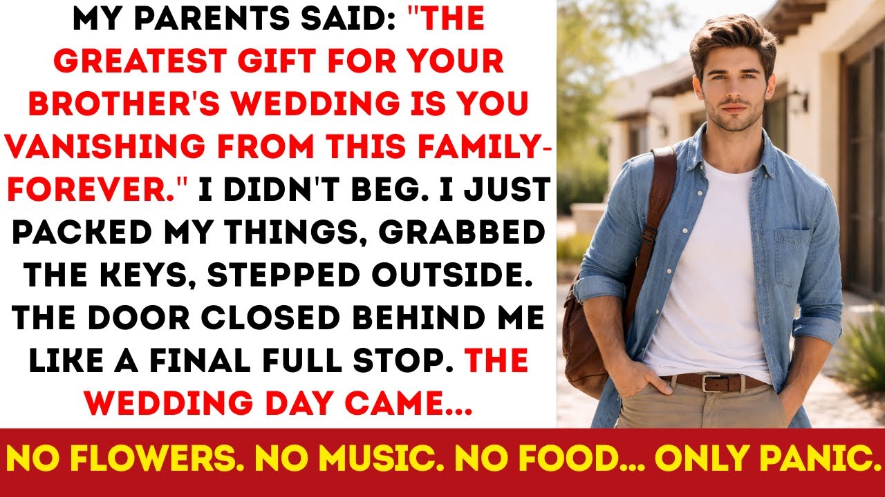 On My Brother’s Wedding Day, My Parents Mocked Me And Said, “It’s Better If You’re Not Here.” So…