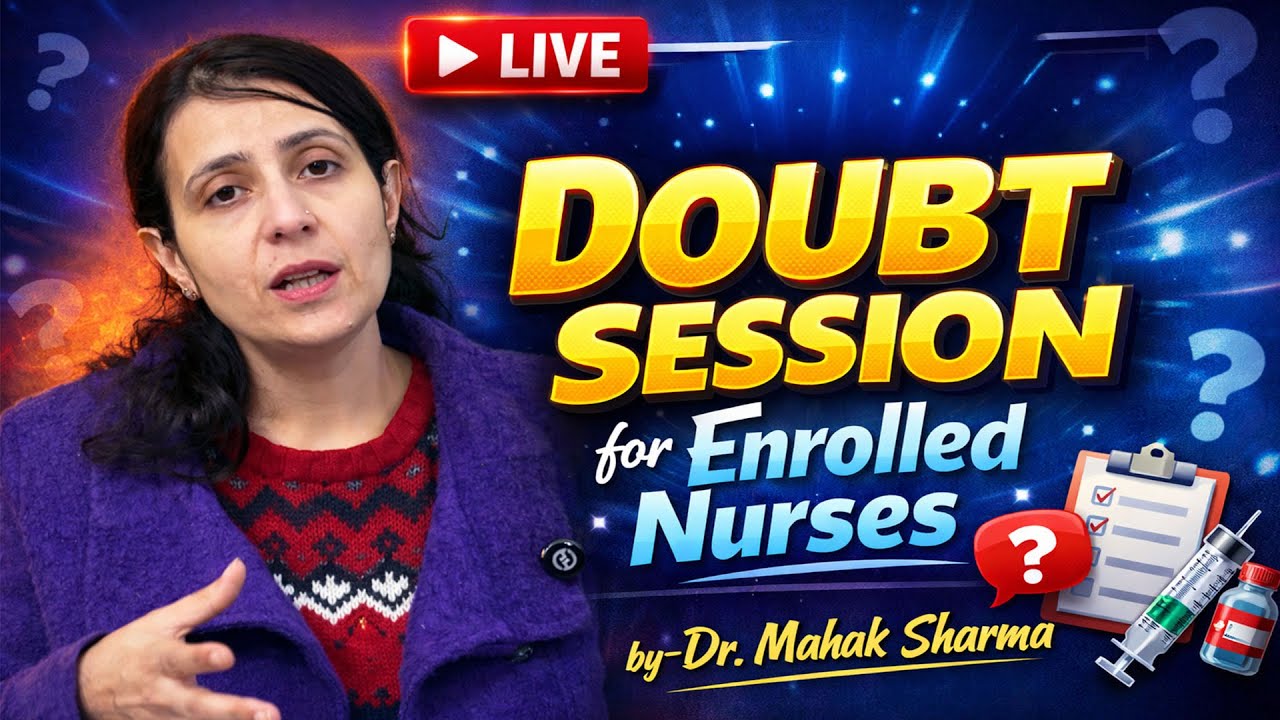 Live Doubt Session | All Important Doubts Cleared in This Session! #medicalstudent #nursingstudent