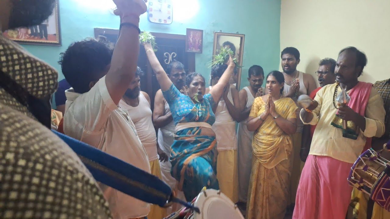 ✨️பூசாரி கடின #உழைப்பில் 🌿பெண் மீது #ஆக்ரோஷத்துடன் 😭மாண்டவர்கள் 🔱சாமியாட்டம்| #Nagaraj pambai brand 