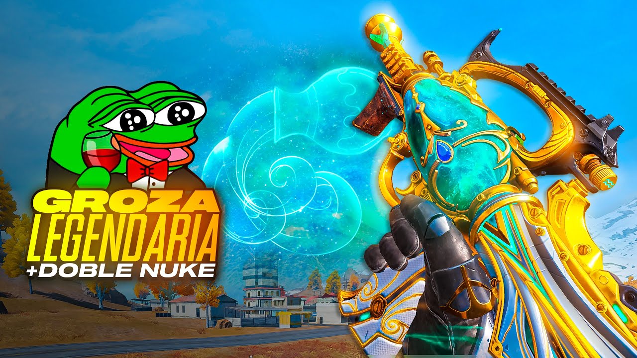 Probando la Groza Legendaria Zodiac + Doble nuke 😳 | COD mobile