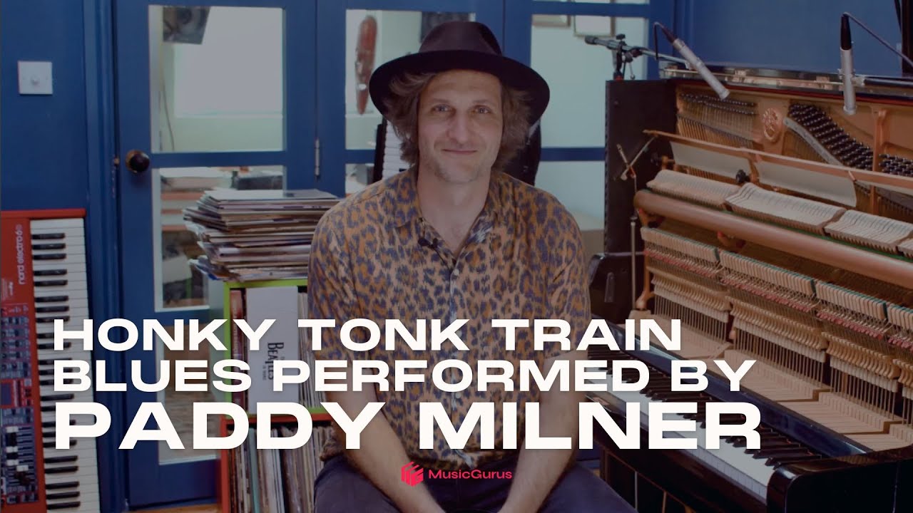 Honky Tonk Train Blues performed by Boogie Woogie Legend Paddy Milner | MusicGurus