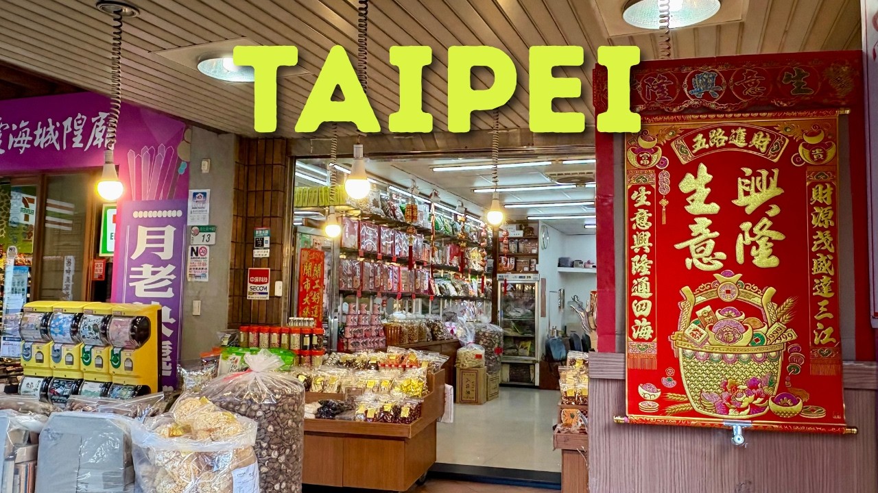 Exploring DiHua Street: Taipei's Oldest Historic Gem....