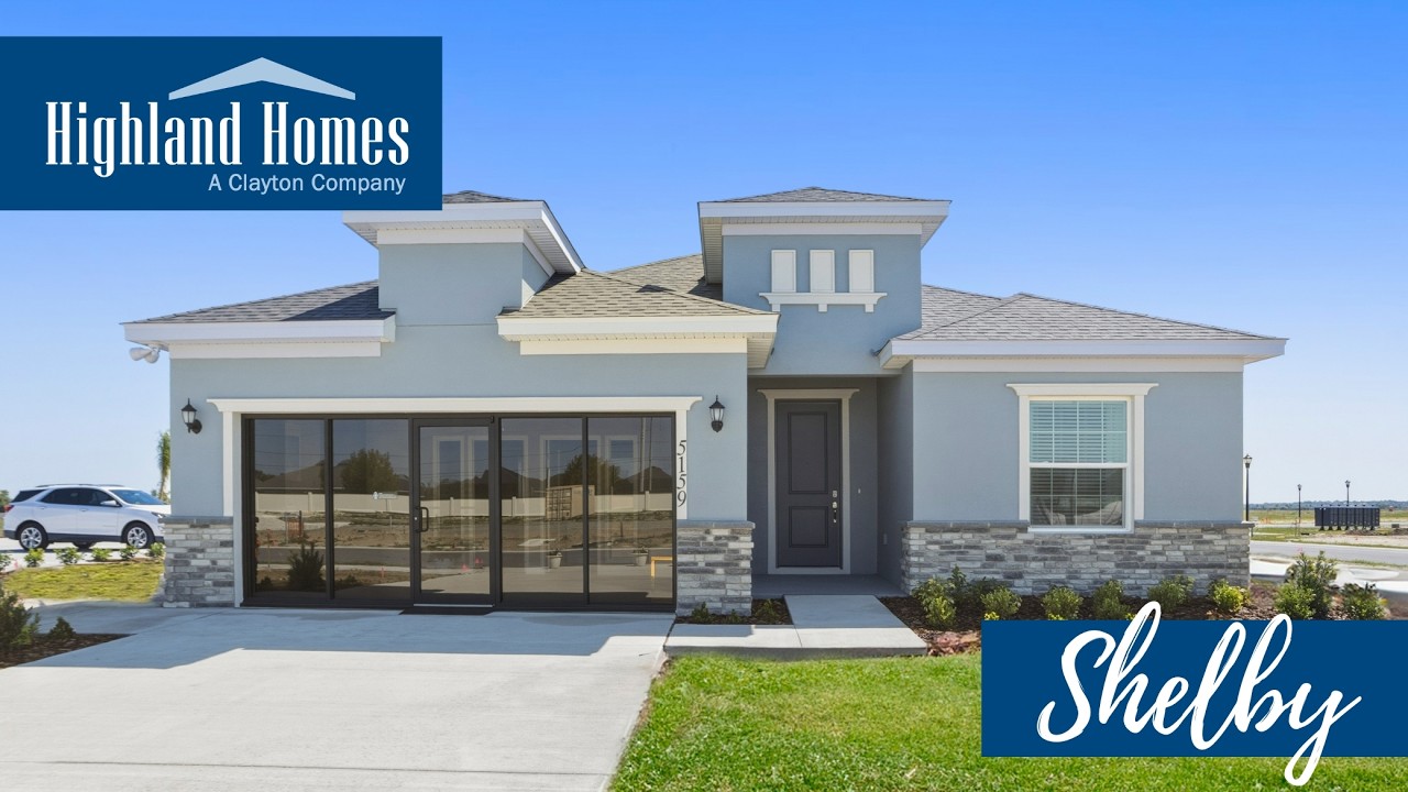 The Shelby Home Plan by Highland Homes - Florida New Homes for Sale
