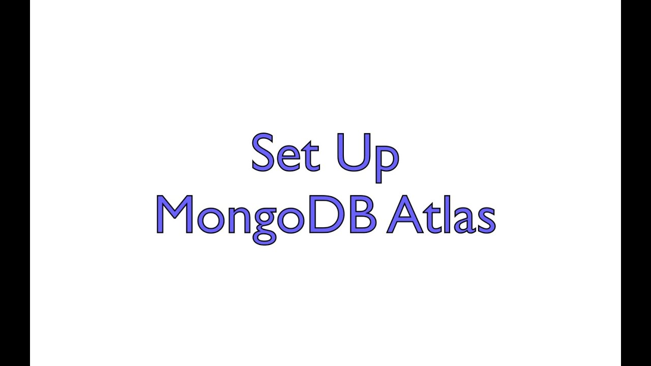 Connect to MongoDB Atlas