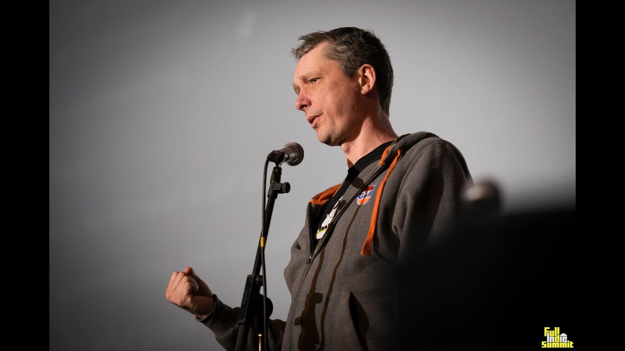 East Side Games Saying Dirty Words on Stage - Jason Bailey