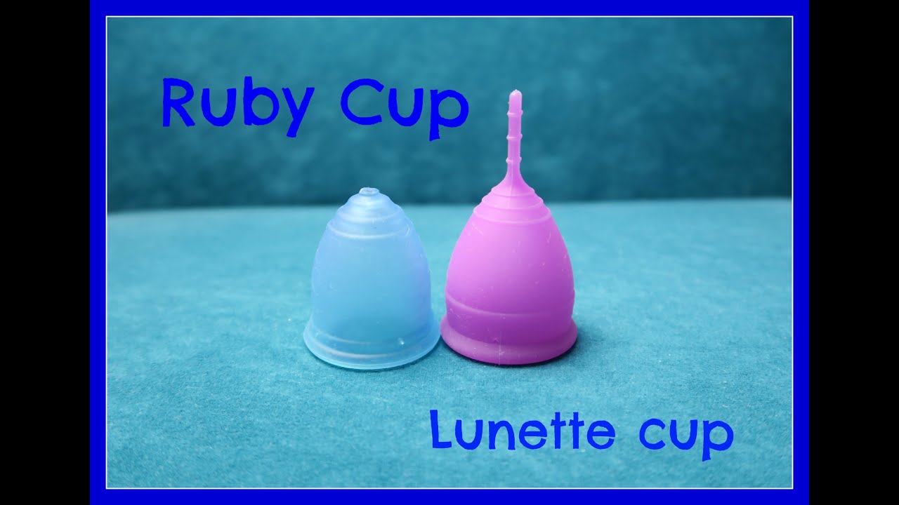 Ruby cup small vs Lunette model 1