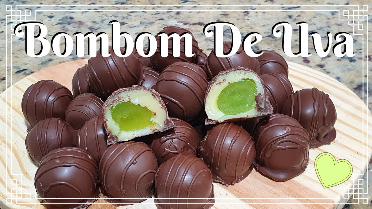BOMBOM DE UVA (SURPRESA DE UVA) - #FiqueEmCasa e Cozinhe #Comigo
