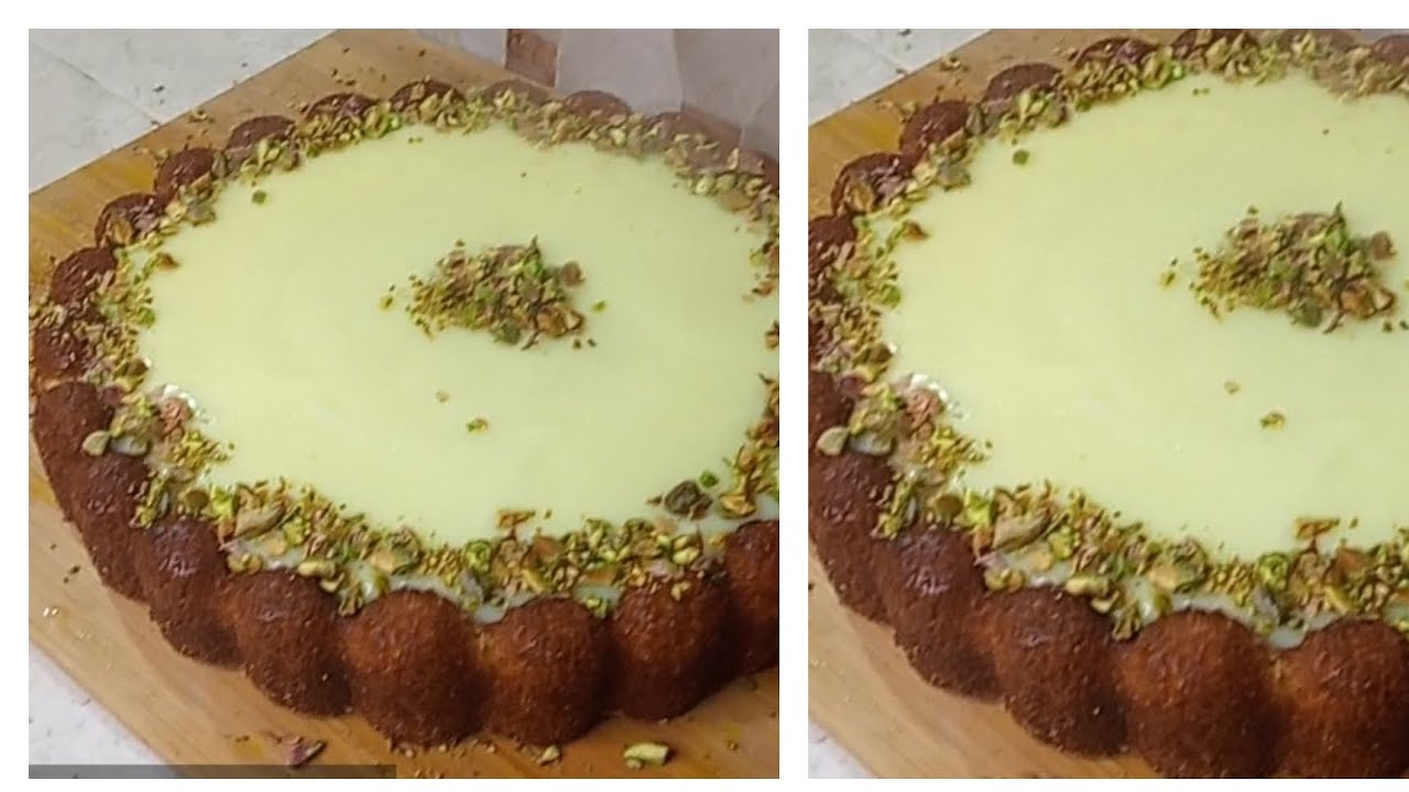 بسبوسة ولا أروع بكريم باتسيير 😋 