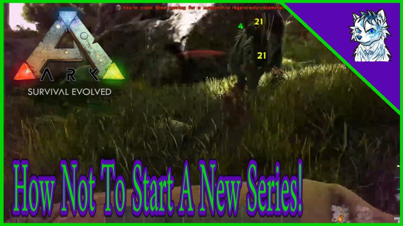 Ark Survival Evolved - The Island | #0 How Not To Start A New Series!