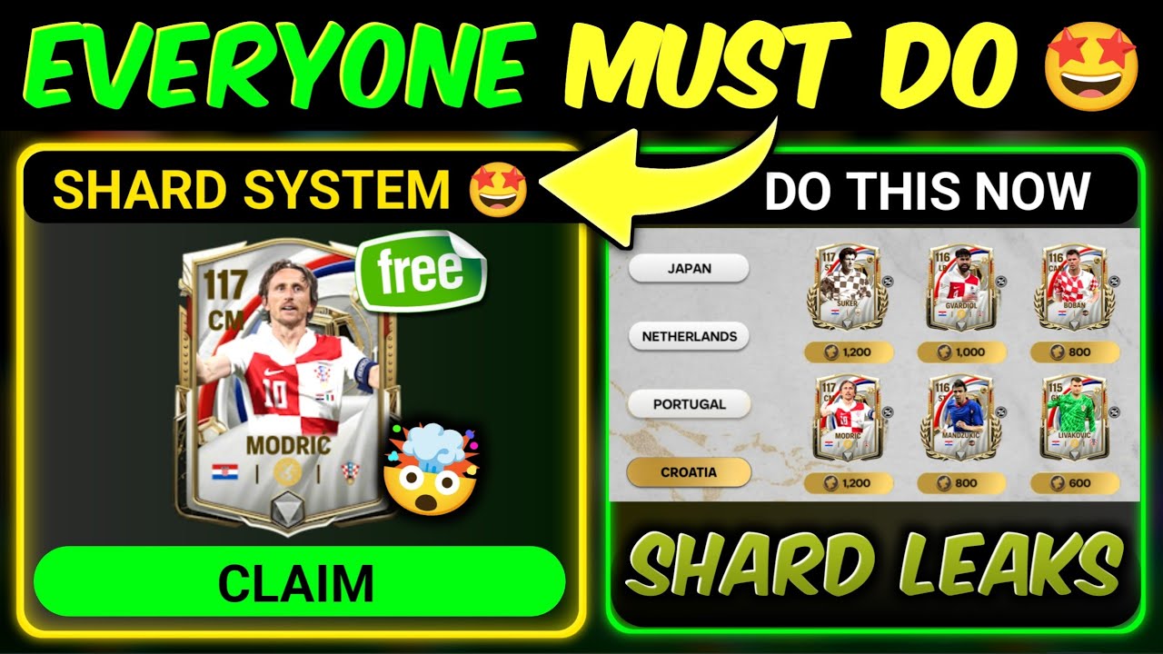 OMG, Shard System & FREE 117 OVR Player - Things to do Before Thursday | Mr. Believer