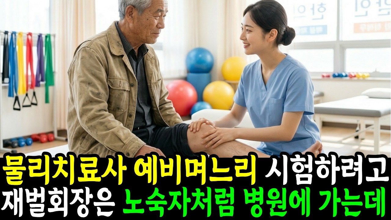 고아 물리치료사 예비며느리 시험하려고 재벌회장은 노숙자처럼 찾아가는데