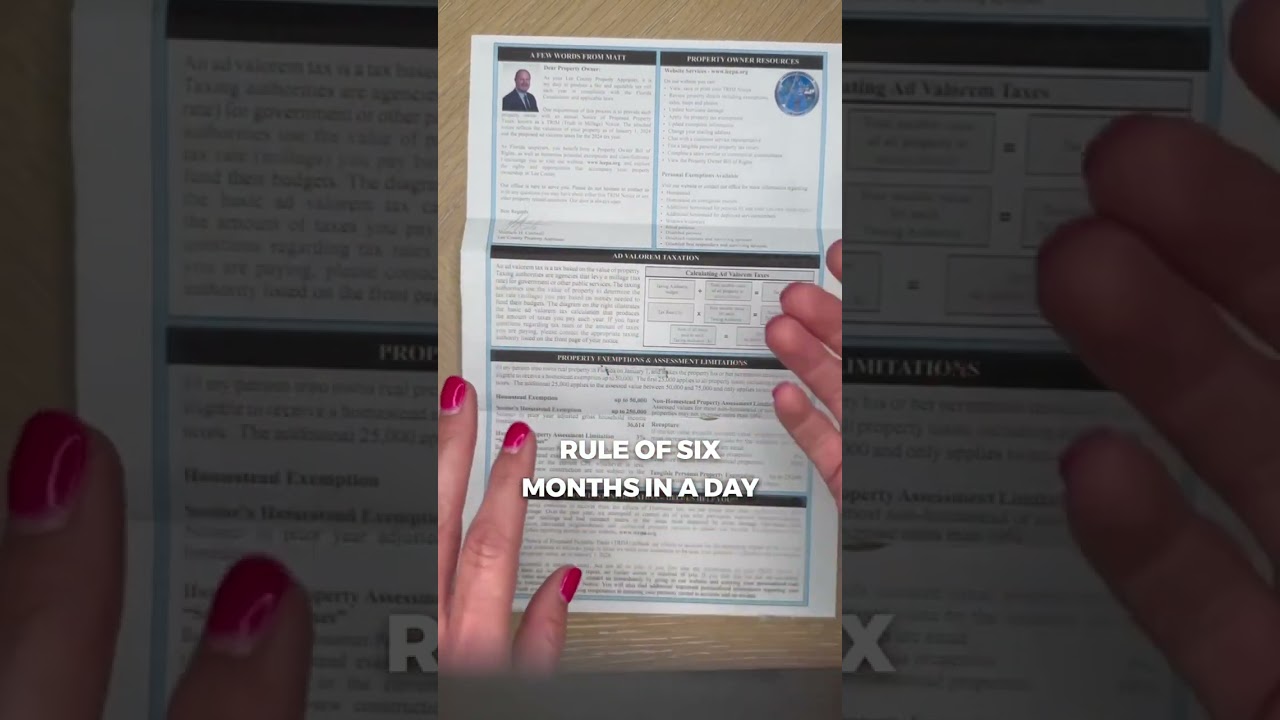 Save On Property Taxes In Florida With This Exemption