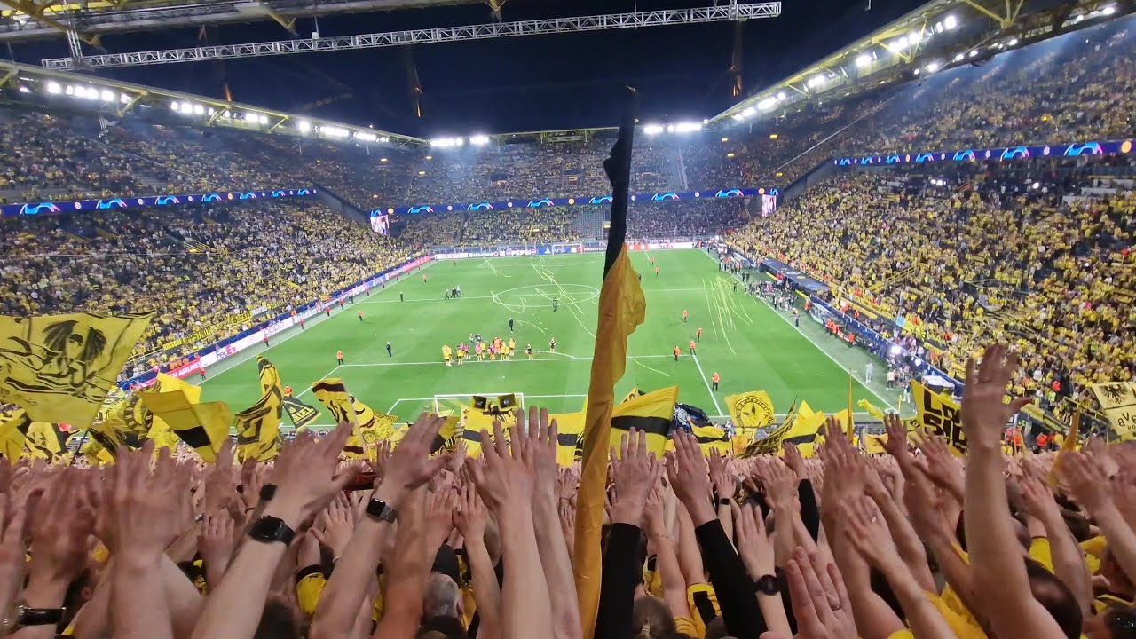 DORTMUND - PSG 1-0 | 4K | CRAZY ATMOSPHERE