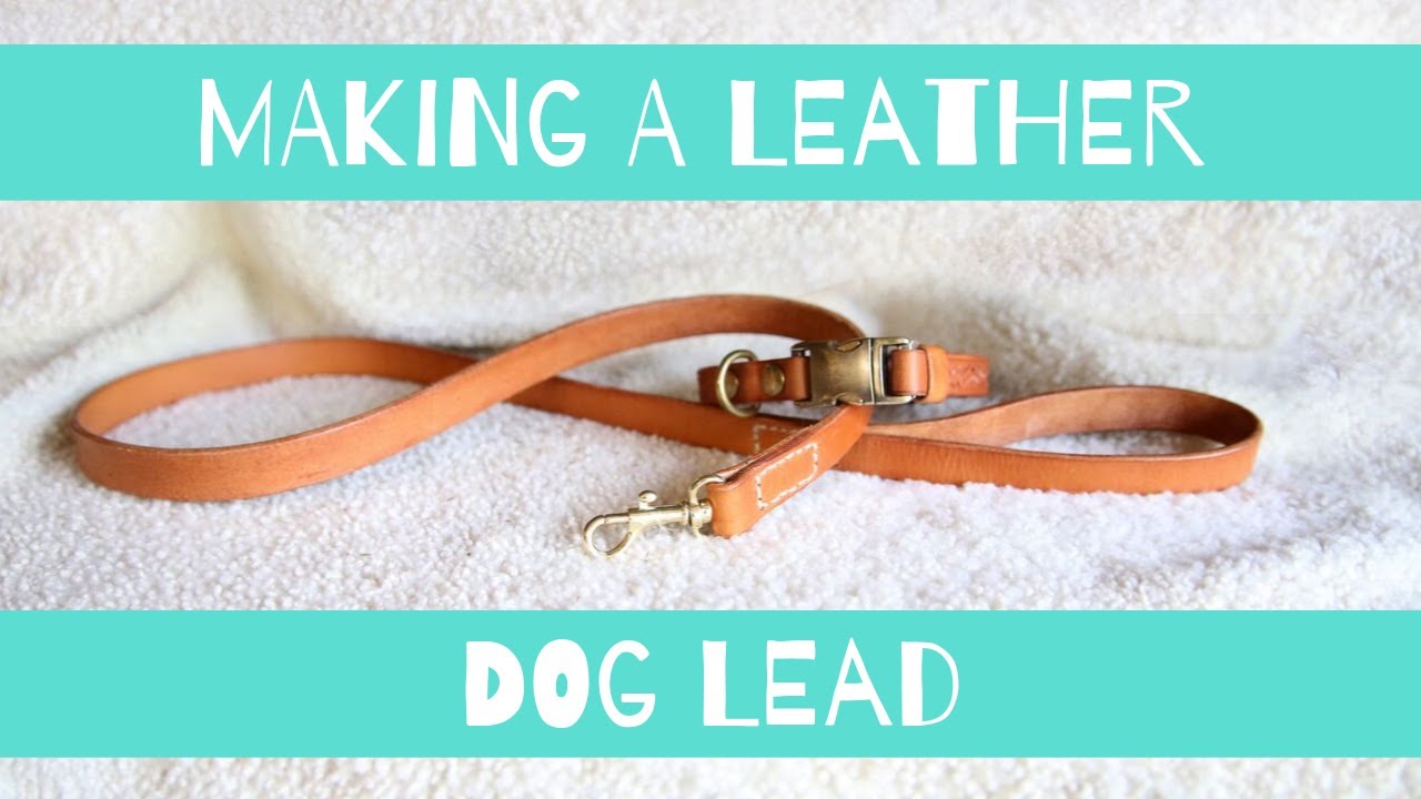 Making a Handmade Leather Dog Leash