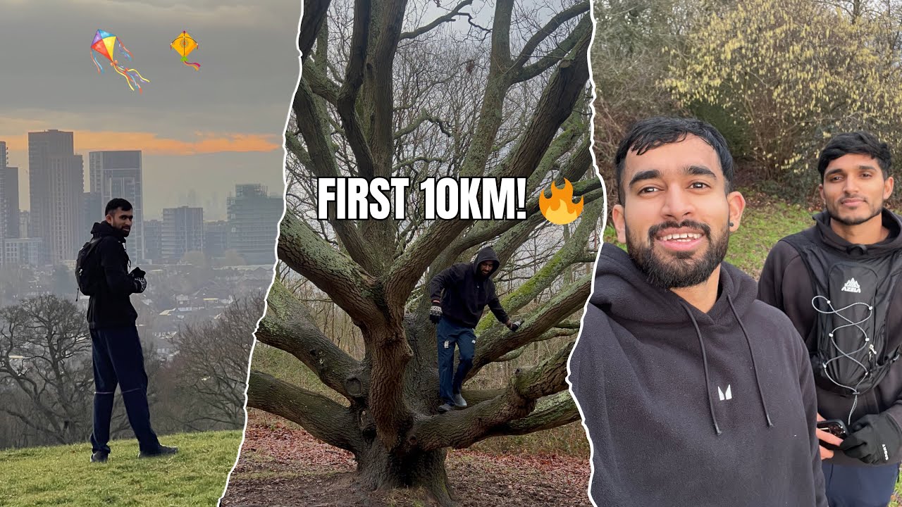 My First Ever 10KM 🏃‍♂️🔥 | Makar Sankranti Vibes & Patangbaazi 🪁 in London