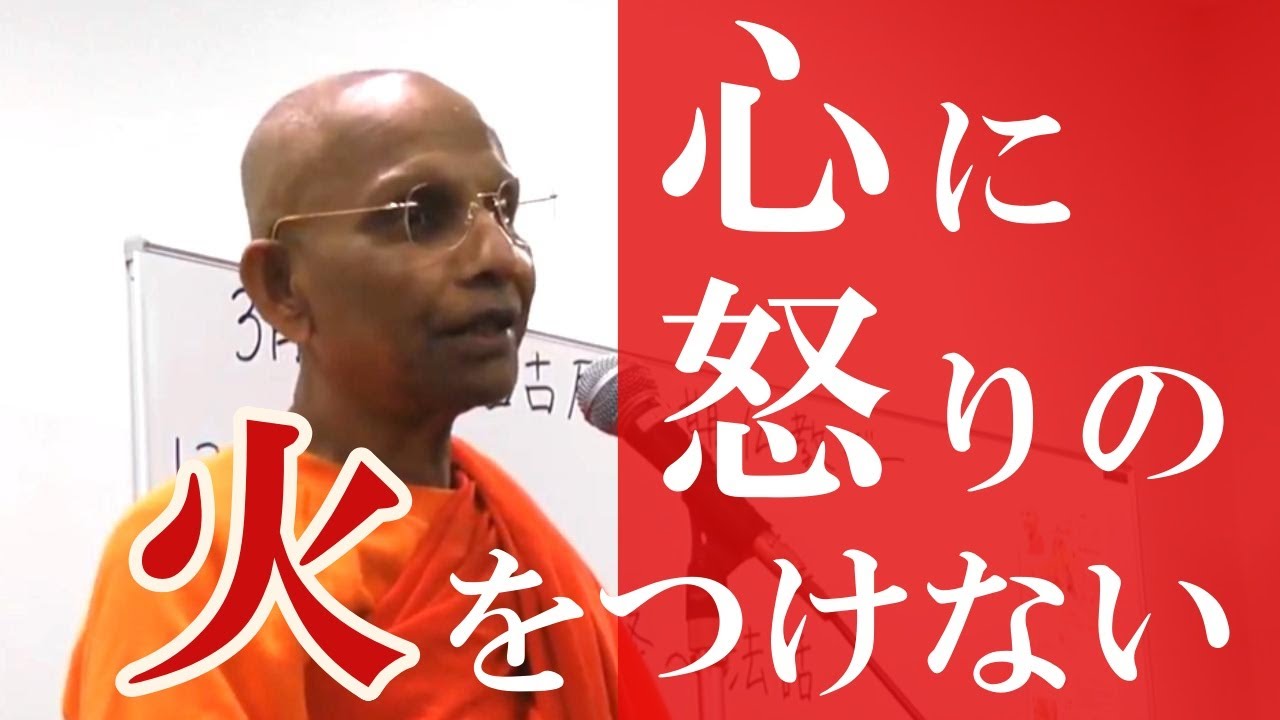 心に怒りの火をつけない｜スマナサーラ長老の切り抜き法話 #怒らないこと #慈悲の瞑想 #仏教哲学 #初期仏教 #jtba ※テロップ入り