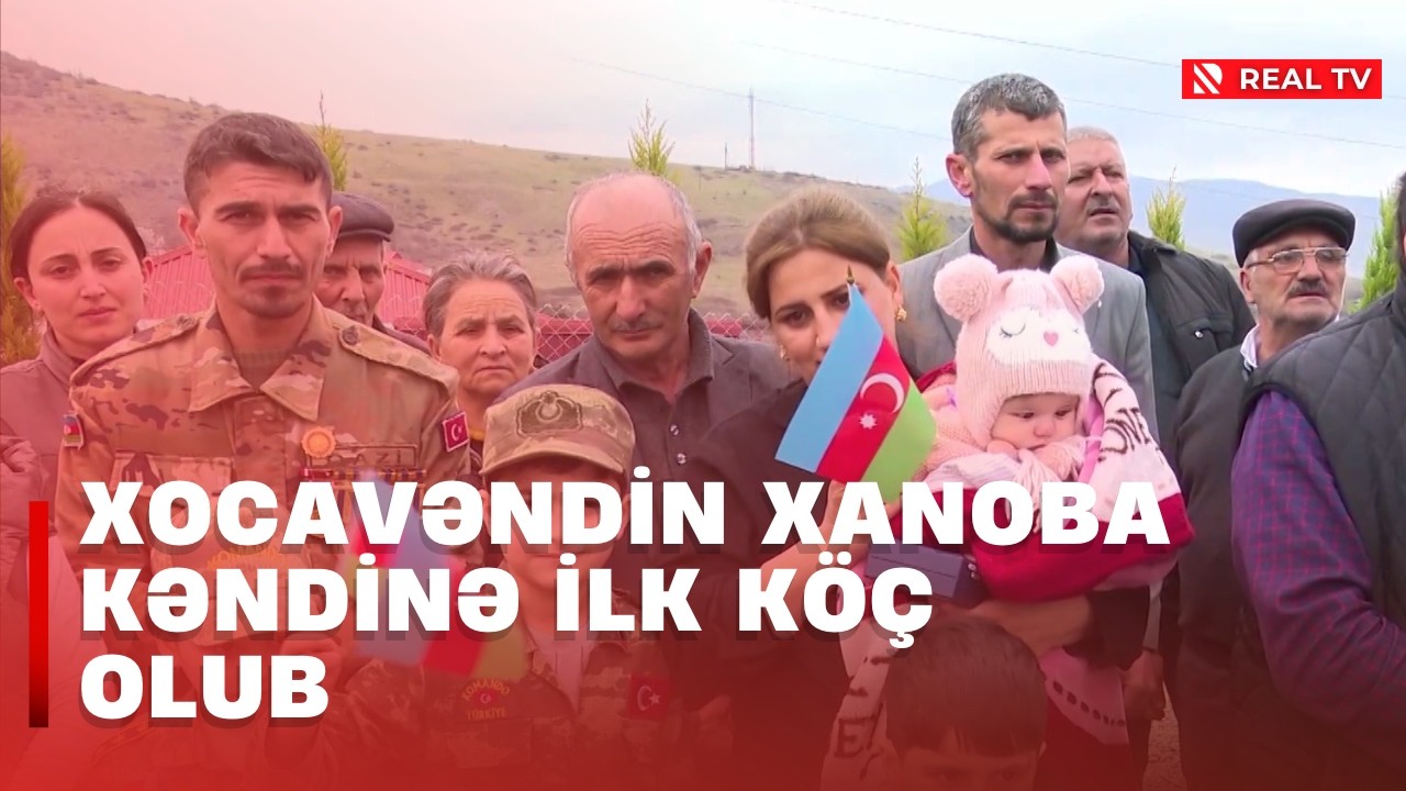Xocavəndin Xanoba kəndinə ilk k&ouml;&ccedil; olub
