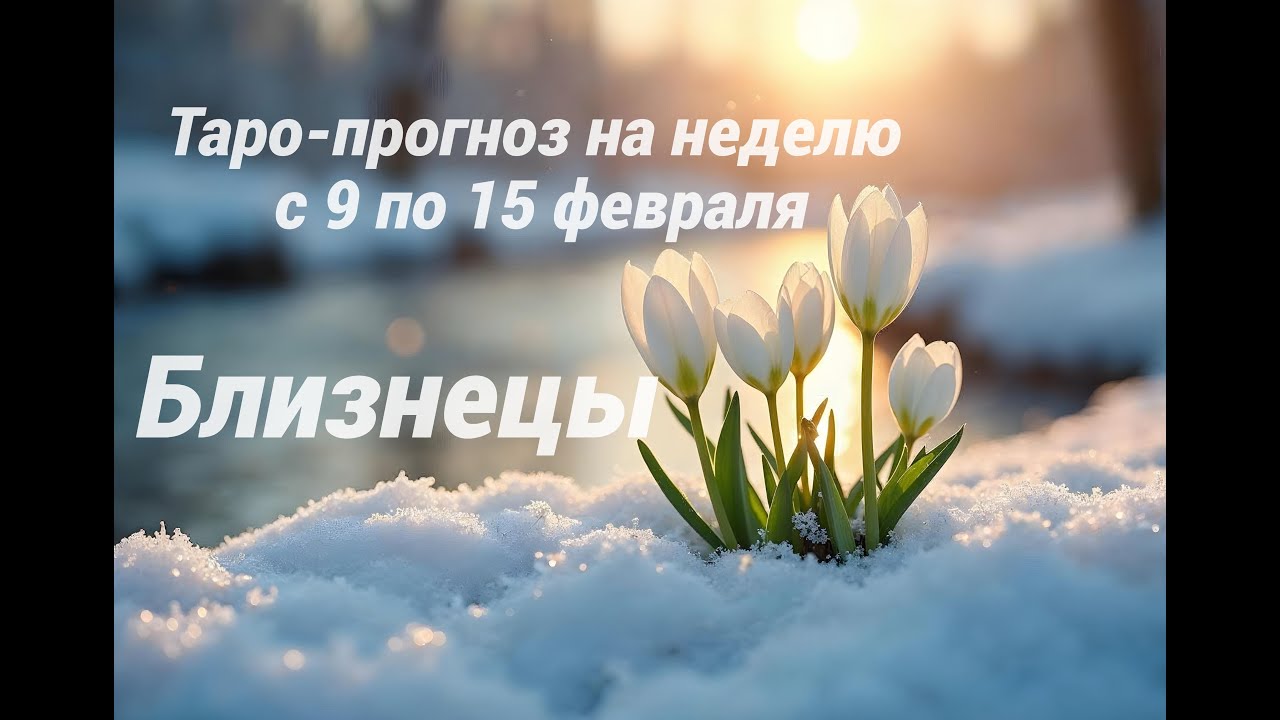 Близнецы. Таро-прогноз на неделю с 9 по 15 февраля