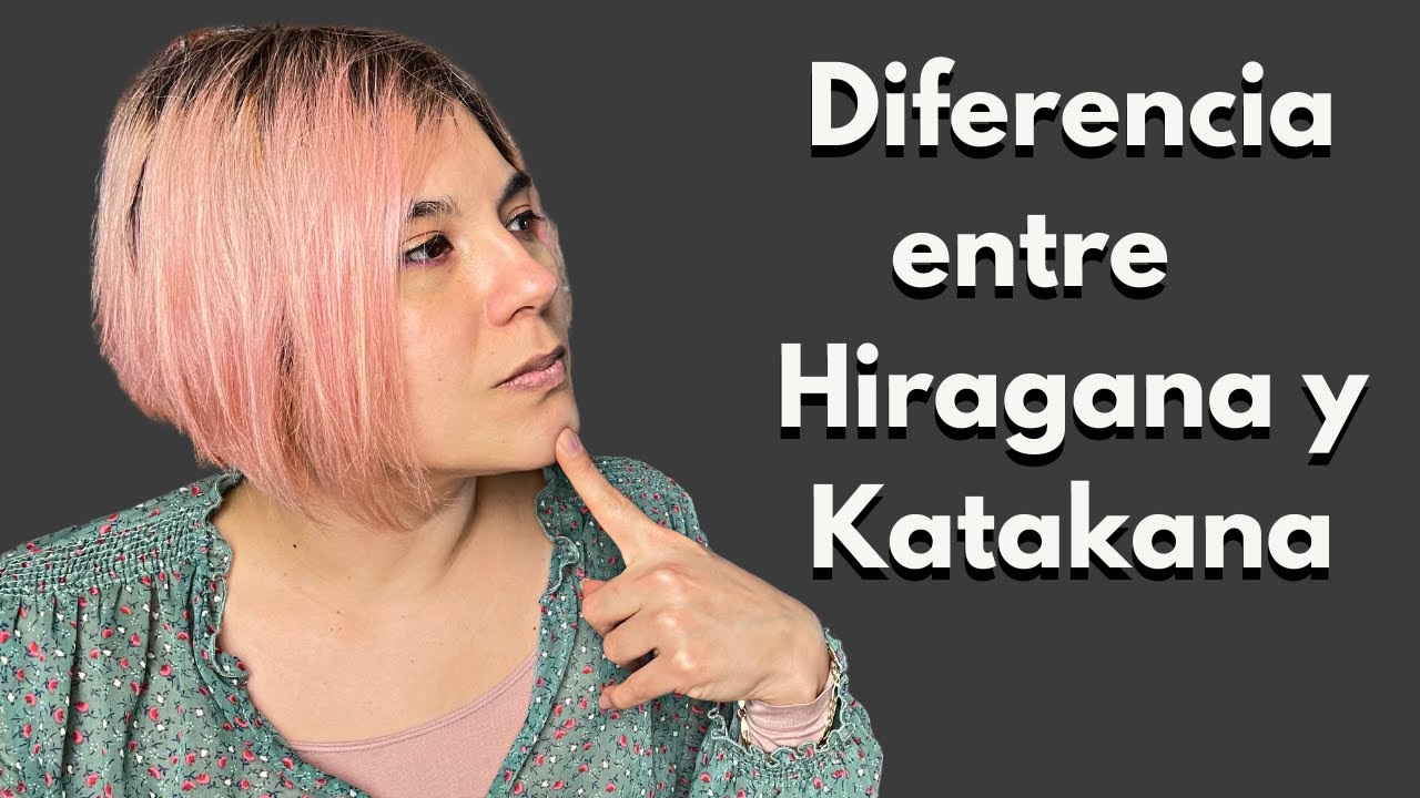 Aprende cual es la diferencia del hiragana-katakana y cuando usarlos