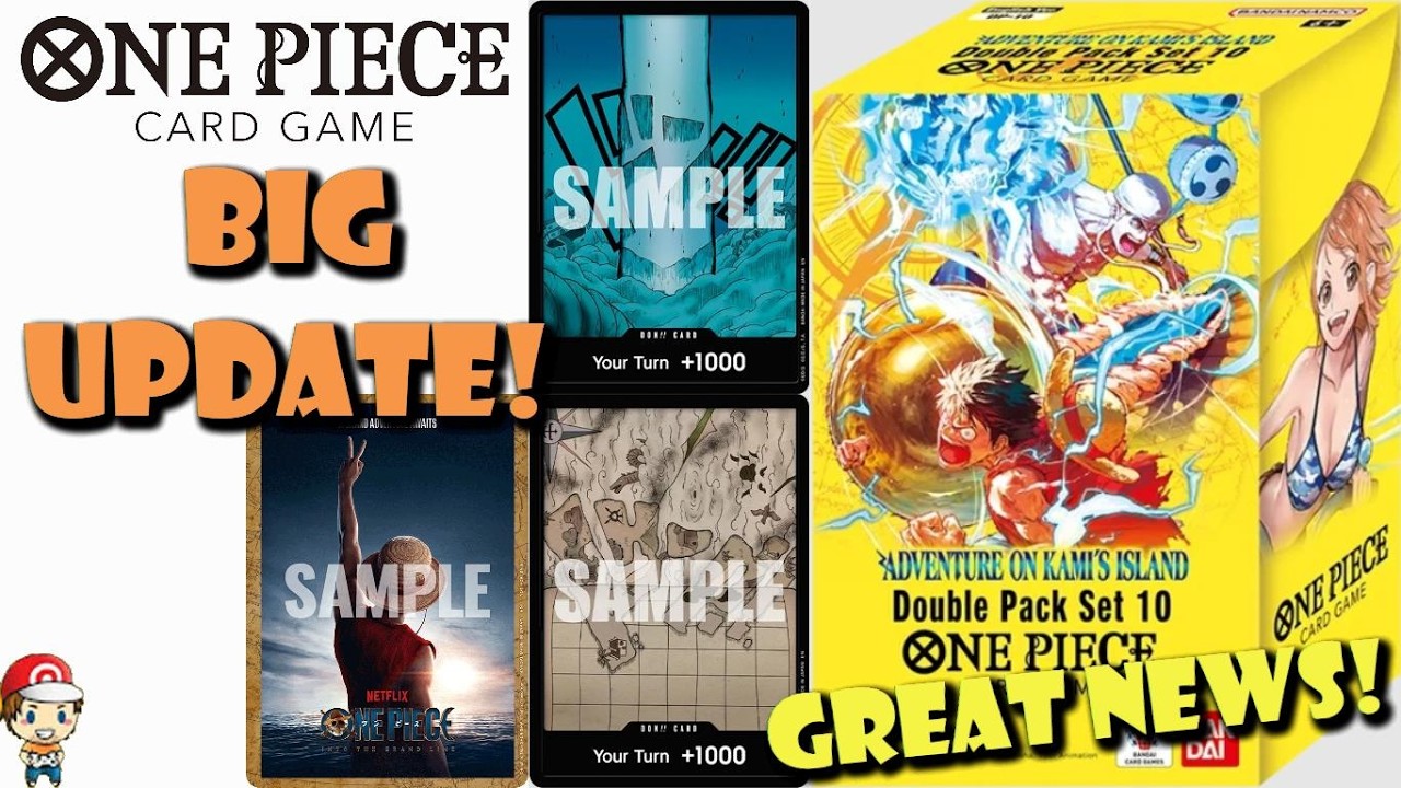 New Double Pack Revealed (OP-15)! Netflix One Piece Card Confirmed! Big Update! (One Piece TCG News)