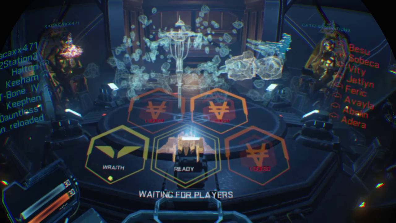 EVE: Valkyrie PlayStation VR Team Deathmatch Gameplay