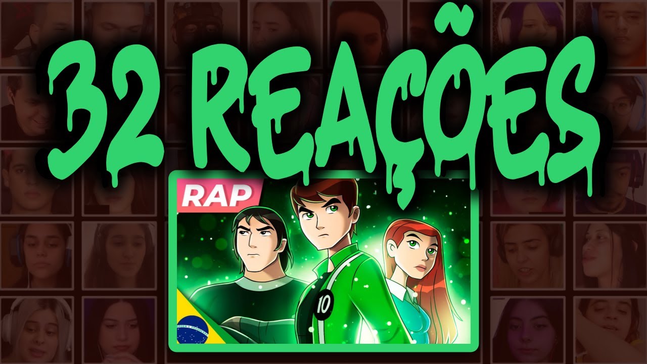 MULT REACT | RAP DO BEN 10 (FORÇA ALIENÍGENA) - UNIVERSO NO MEU PULSO | IRON MASTER