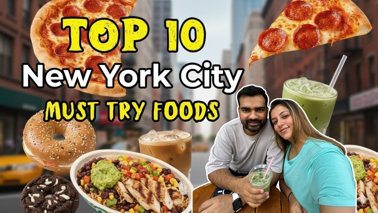 Best Vegetarian Food in New York | 10 Places in 7 Minutes