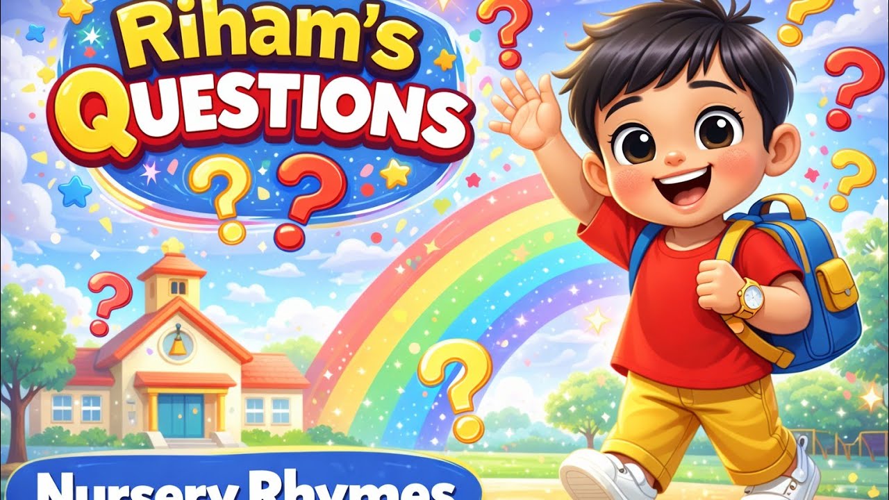 Riham’s Questions | Fun Nursery Rhymes for Kids | Learning Song for Toddlers