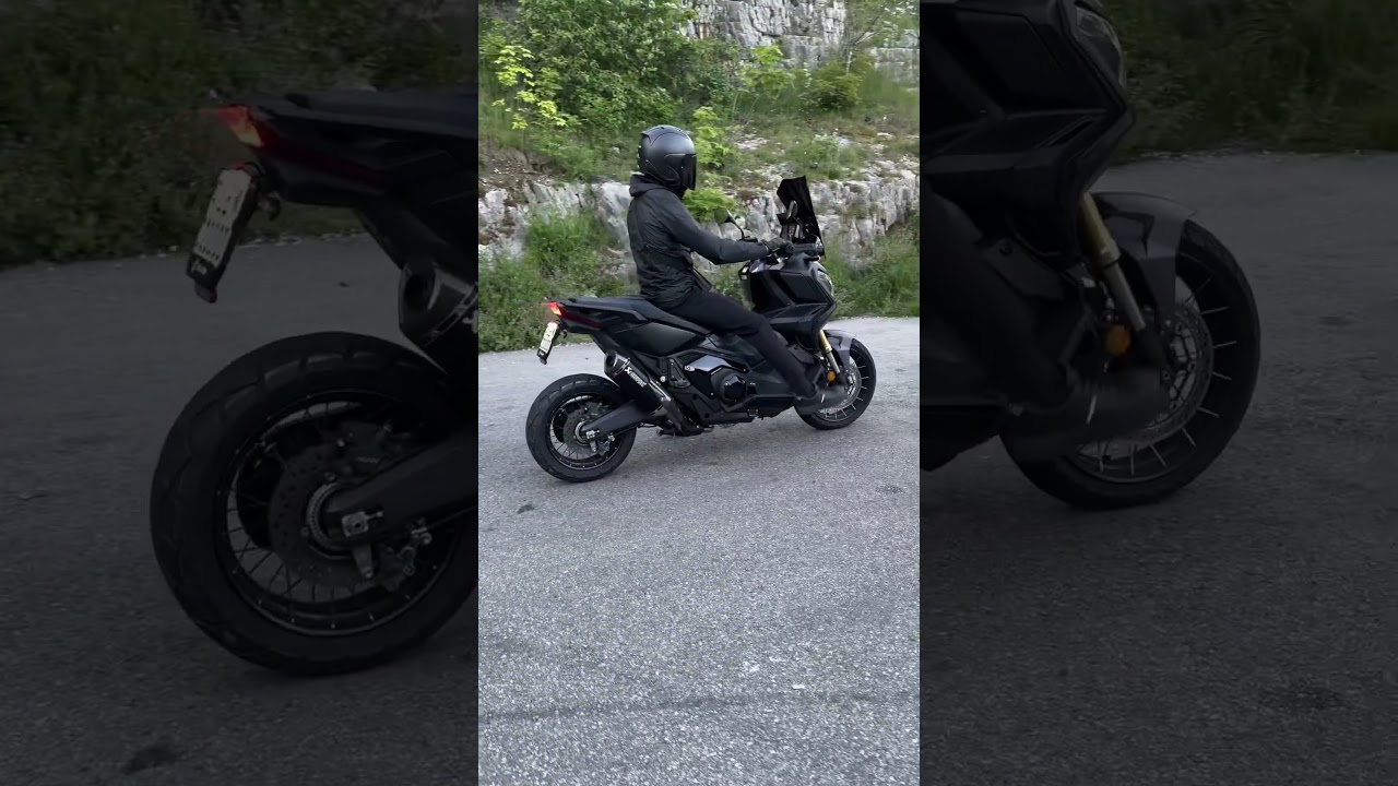 X-ADV 750 AKRAPOVIC🥷🏼🔥🔊                                              #xadv750 #akrapovic