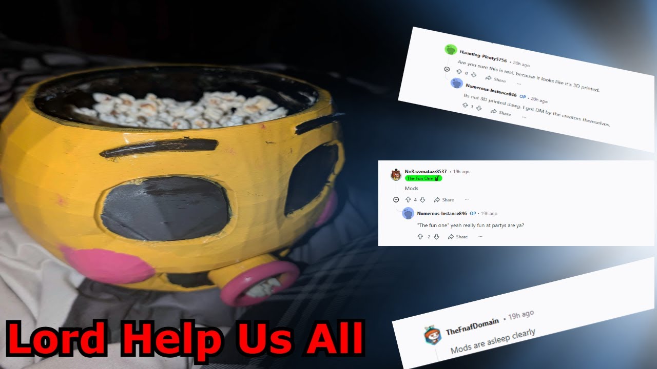The Toy Chica Popcorn Bucket Incident (audio fix)