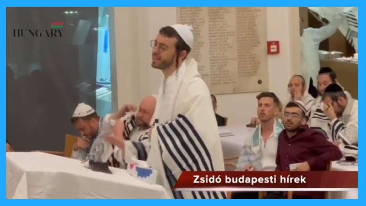 Moments Before Kol Nidrei: Moishy Schwartz Sings 'Tentzele' in Budapest | Rabbi Yoily Lebowitz Leads