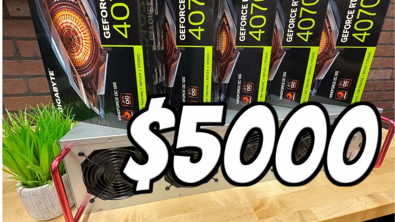 GPU Mining Rig Build 2024