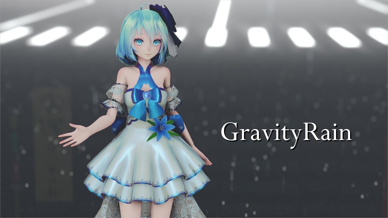 【MMD】GravityRain ／ TDA Moonlight Miku【4K/60fps】