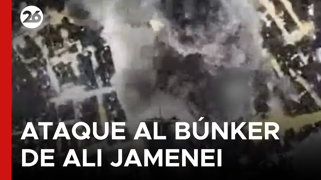 🚨 ASÍ FUE EL ATAQUE AL BÚNKER MILITAR DE JAMENEI | Desmantelan el centro de mando subterráneo