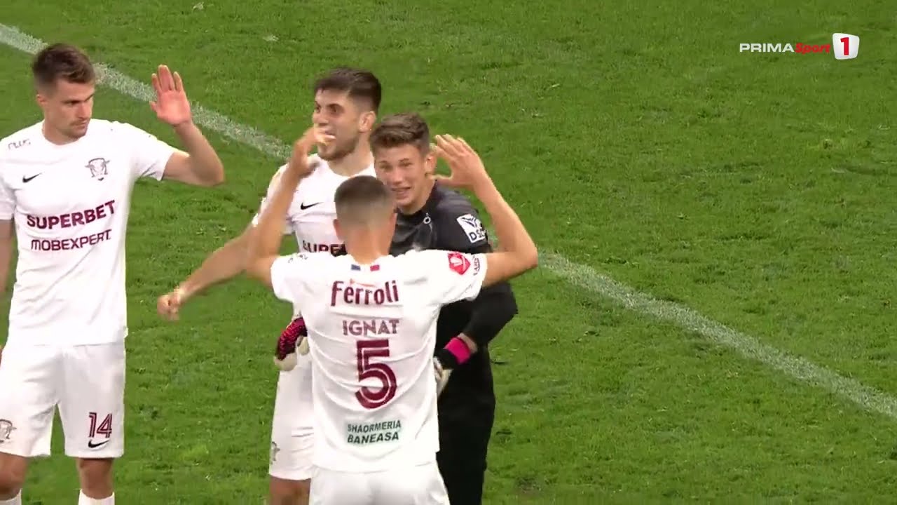 REZUMAT: FCSB - Rapid 1-5. Umilinţă ISTORICĂ în derby