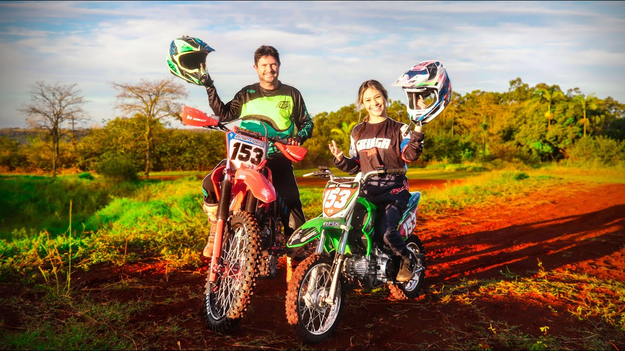 MEU PAI ME ENSINOU A ANDAR DE MOTO
