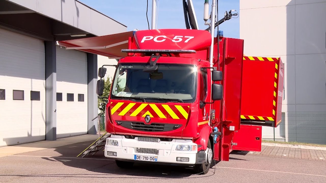 Focus sur le camion PC des Sapeurs-Pompiers